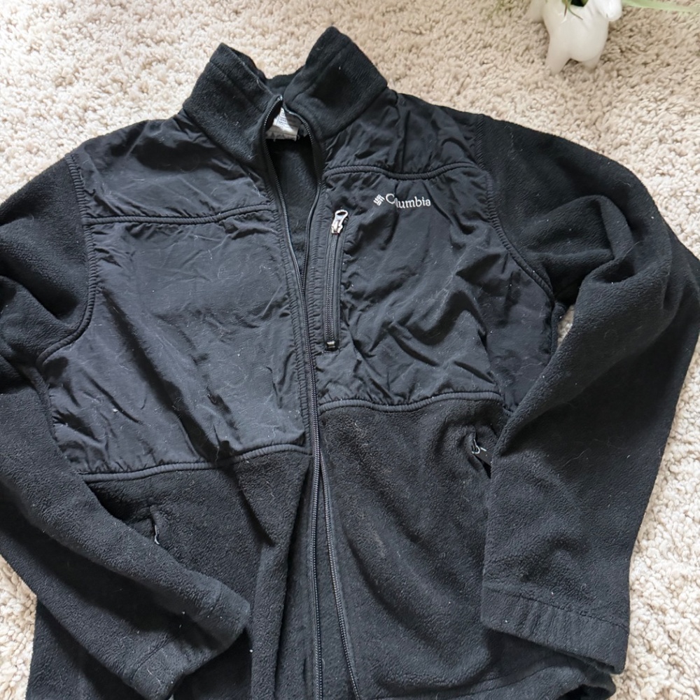 Versatile Columbia Columbia Men's Black Fleece Performance athletic outdoor comf - Picture 3 of 7